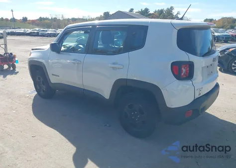 2016 Jeep Renegade Sport from USA, damaged, VIN ZACCJBAT1GPC86203